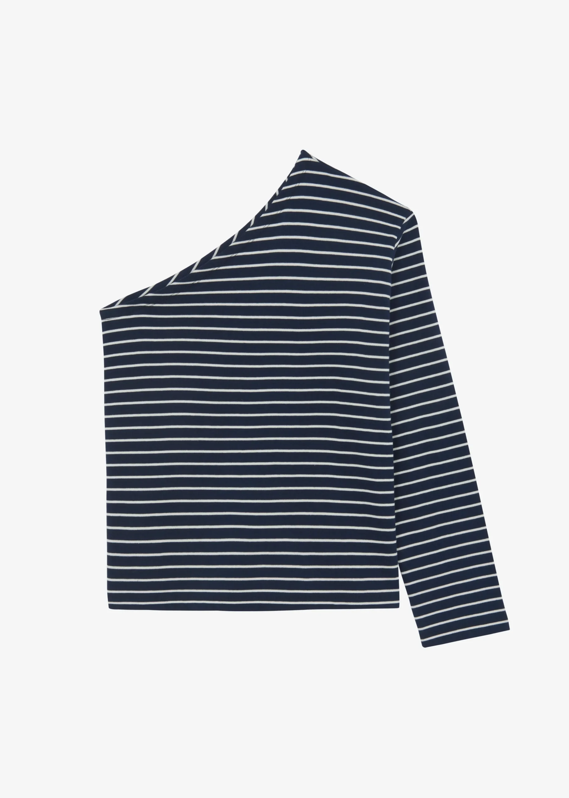 Jean One Shoulder Top