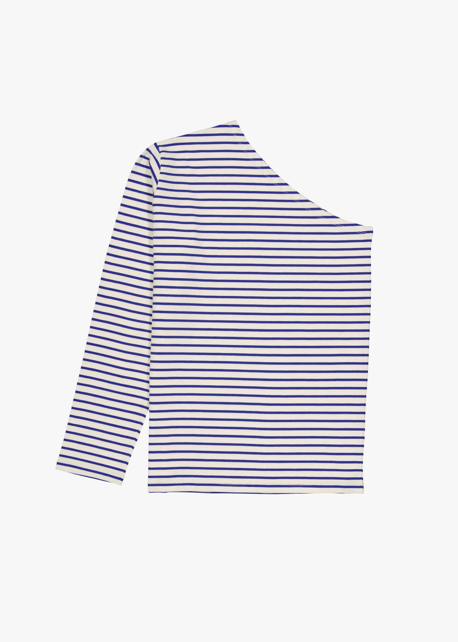 Jean One Shoulder Top