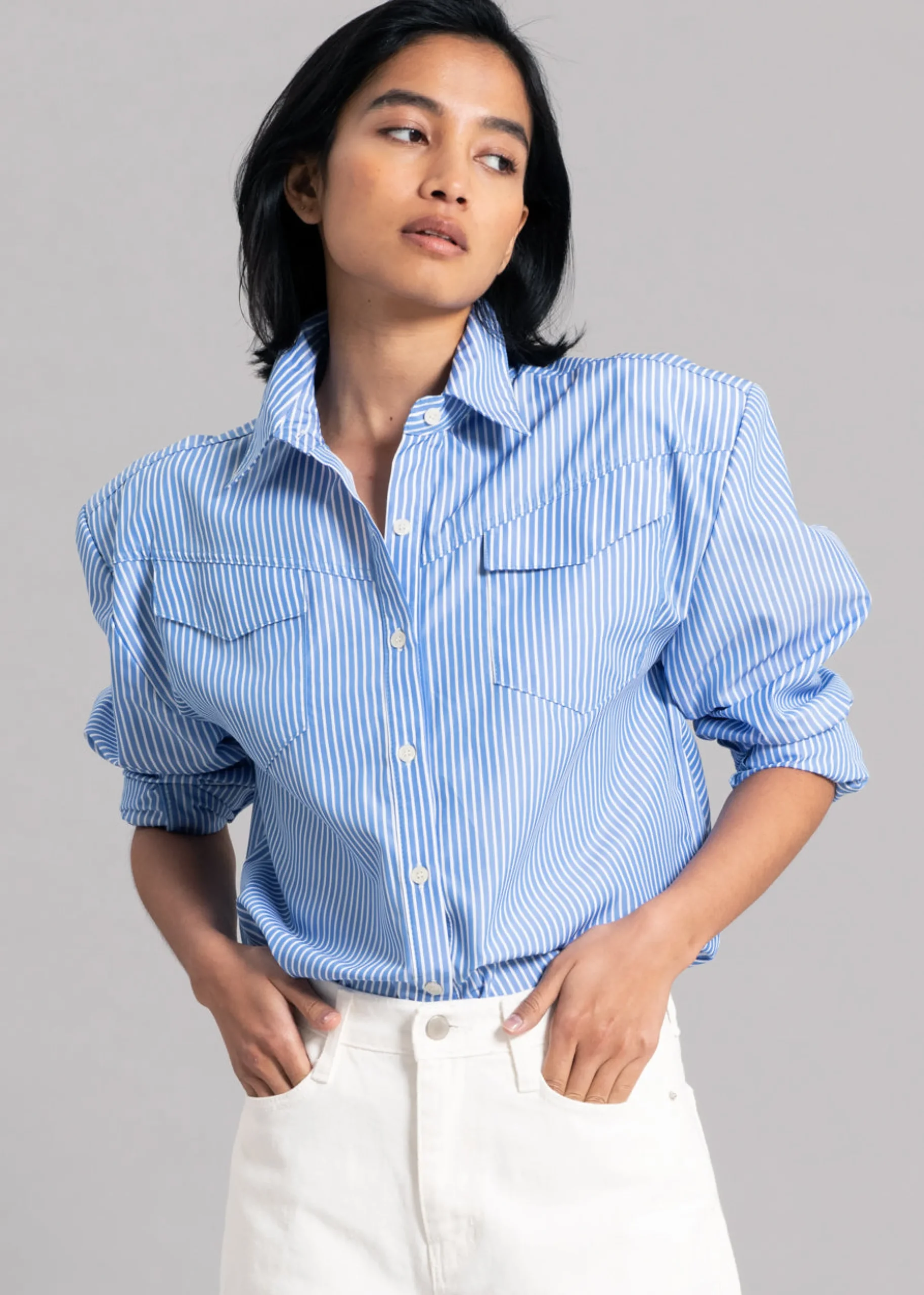 Jeanne Padded Shirt