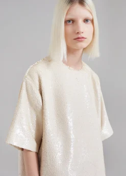 Jones Boxy Sequins Tee