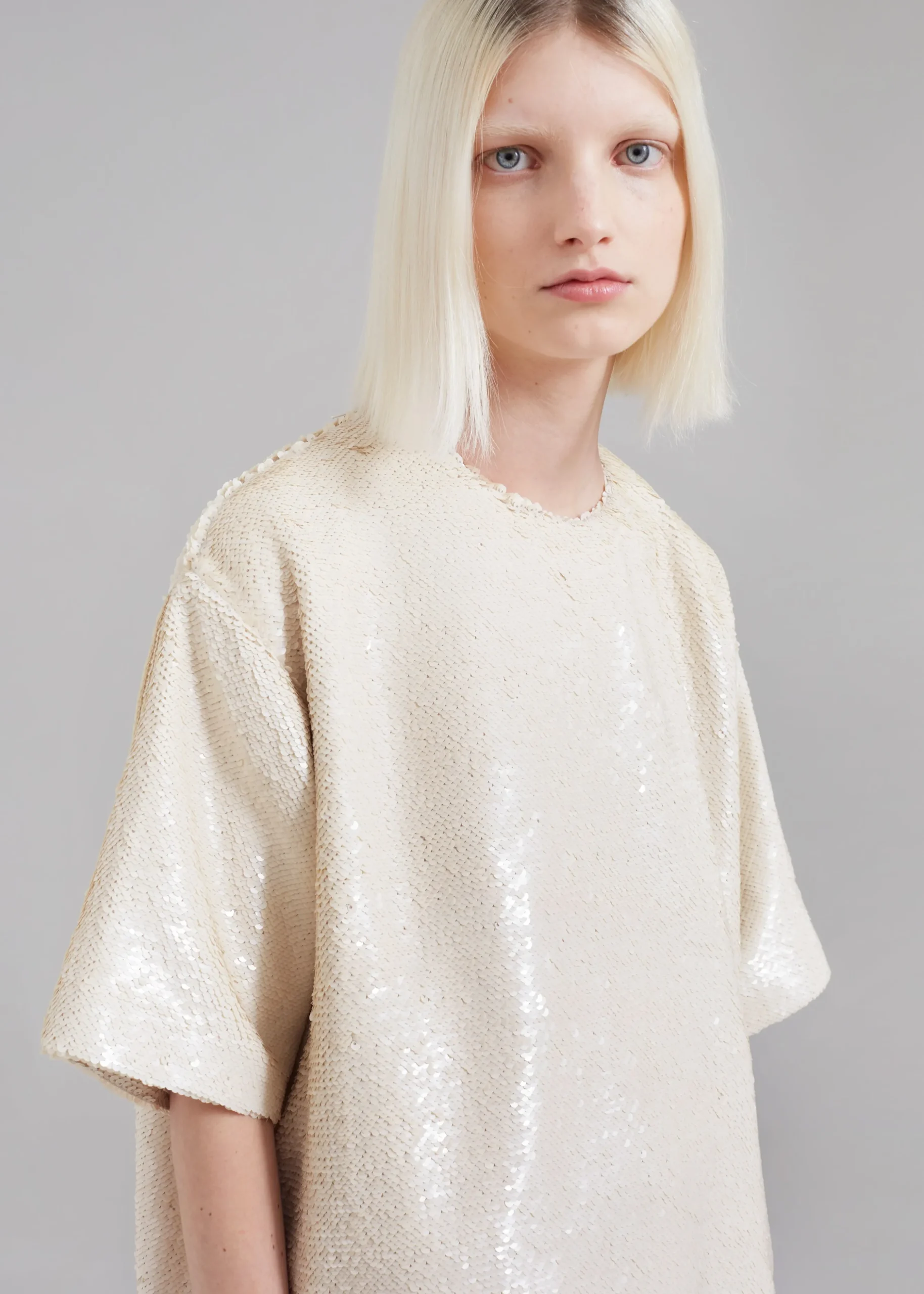 Jones Boxy Sequins Tee