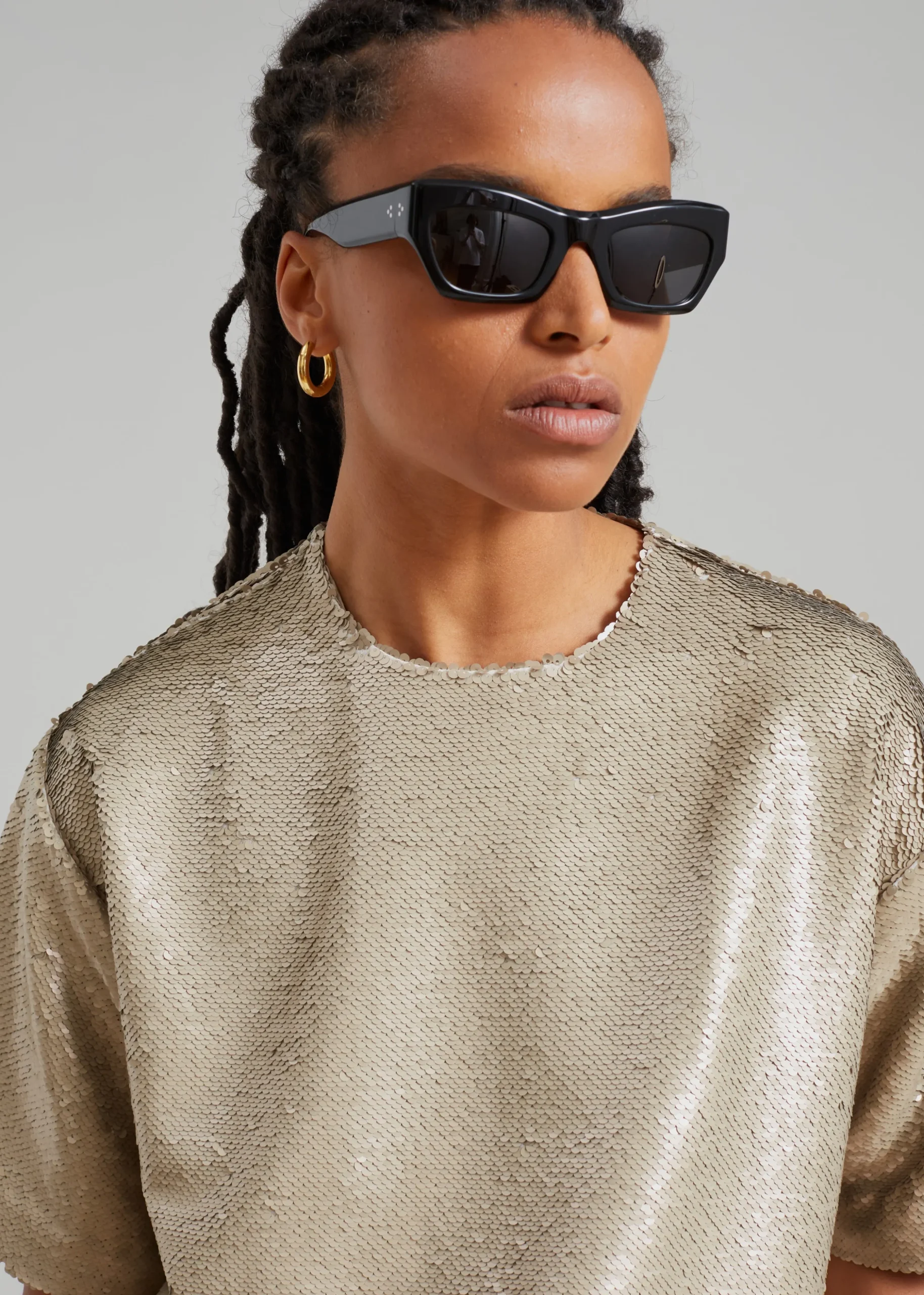Jones Boxy Sequins Tee