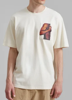 Jw Anderson Bicep Stud Chest Pocket T-Shirt