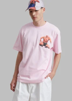 Jw Anderson Crouching Stud Chest Pocket T-Shirt