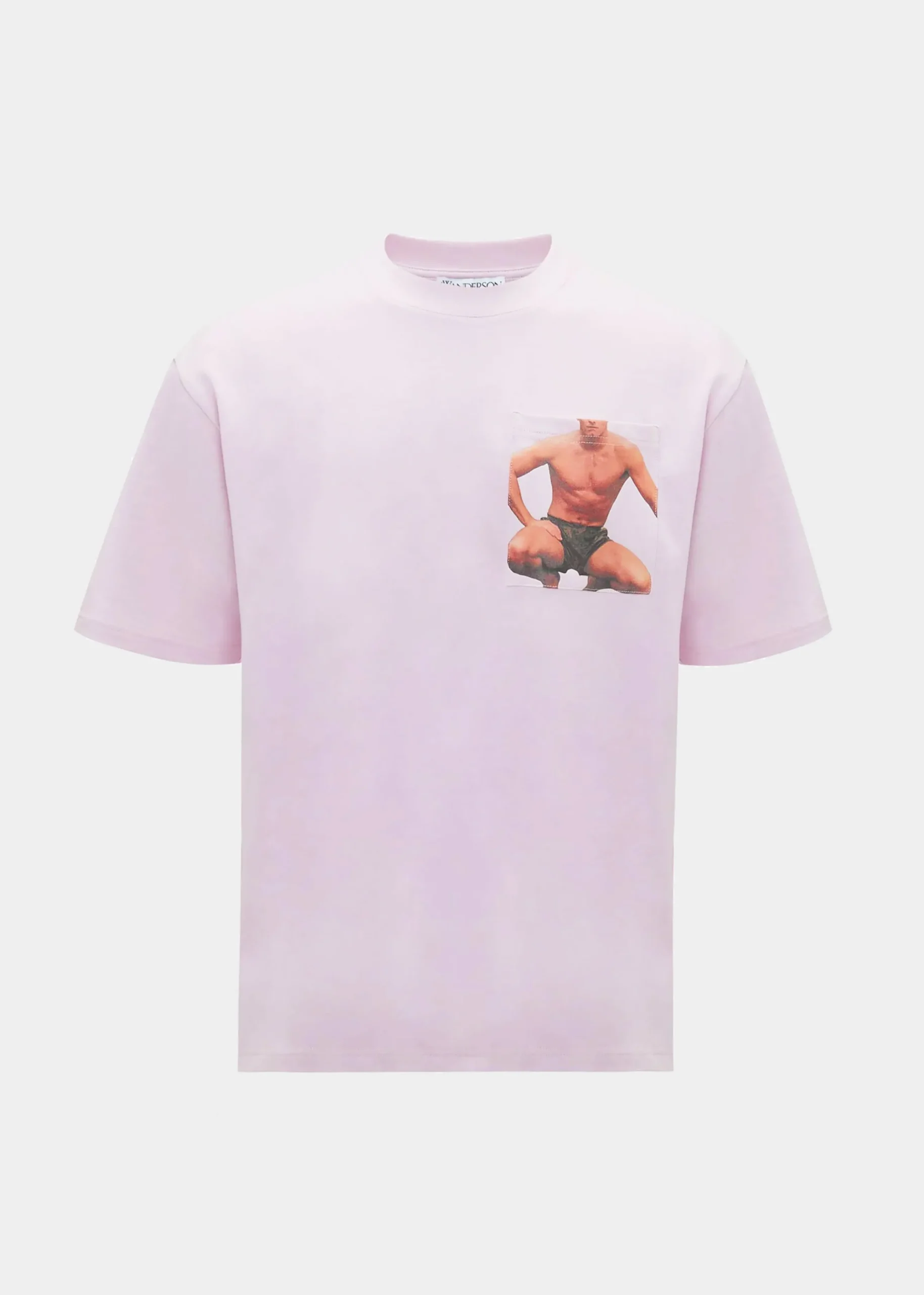 Jw Anderson Crouching Stud Chest Pocket T-Shirt