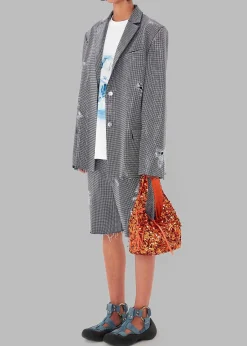Jw Anderson Mini Sequin Shopper Top Handle Bag