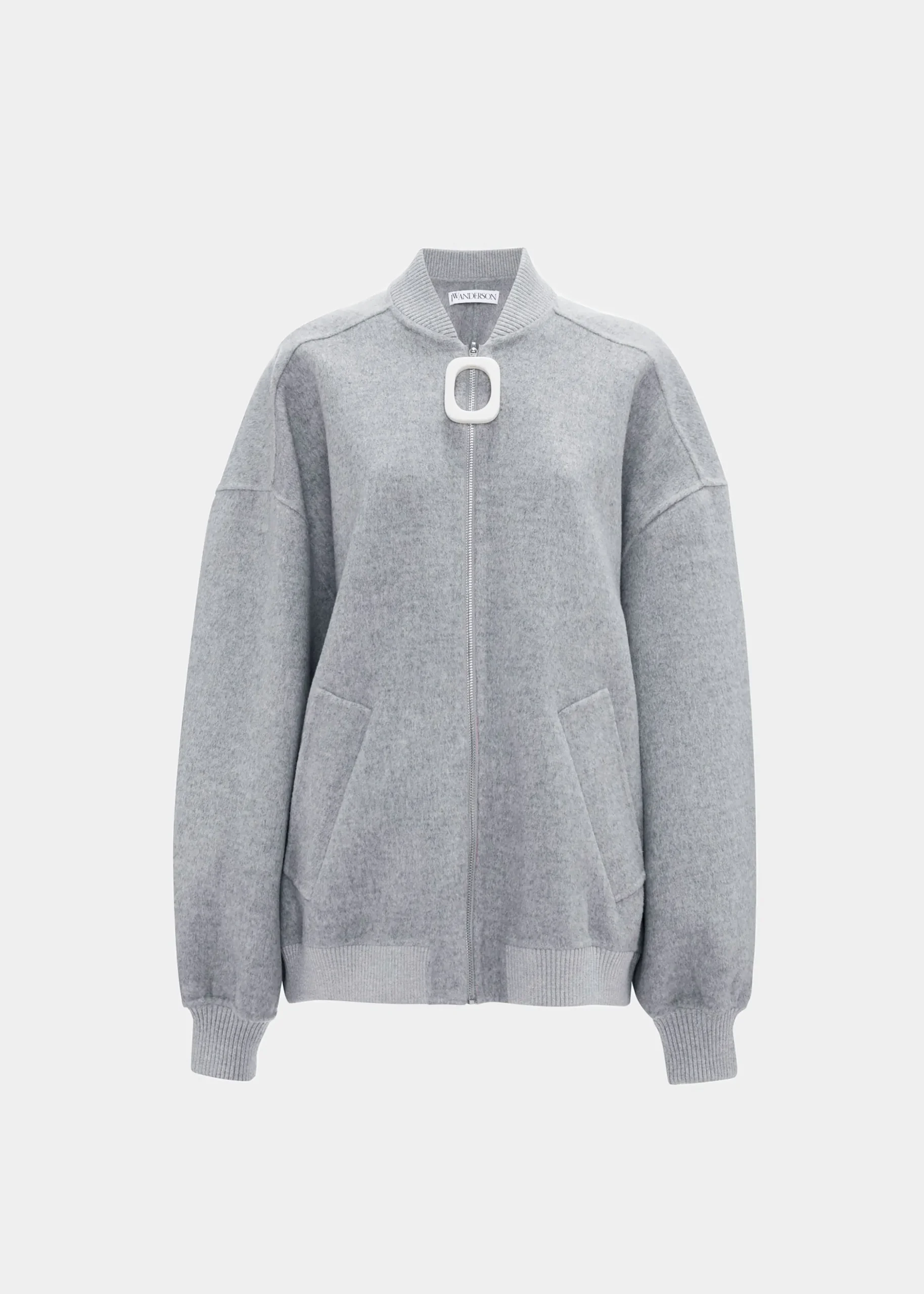 Jw Anderson Oversized Wool Bomber Jacket