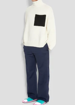 Jw Anderson Patch Pocket Turtleneck