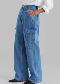 Kai Cargo Denim Pants