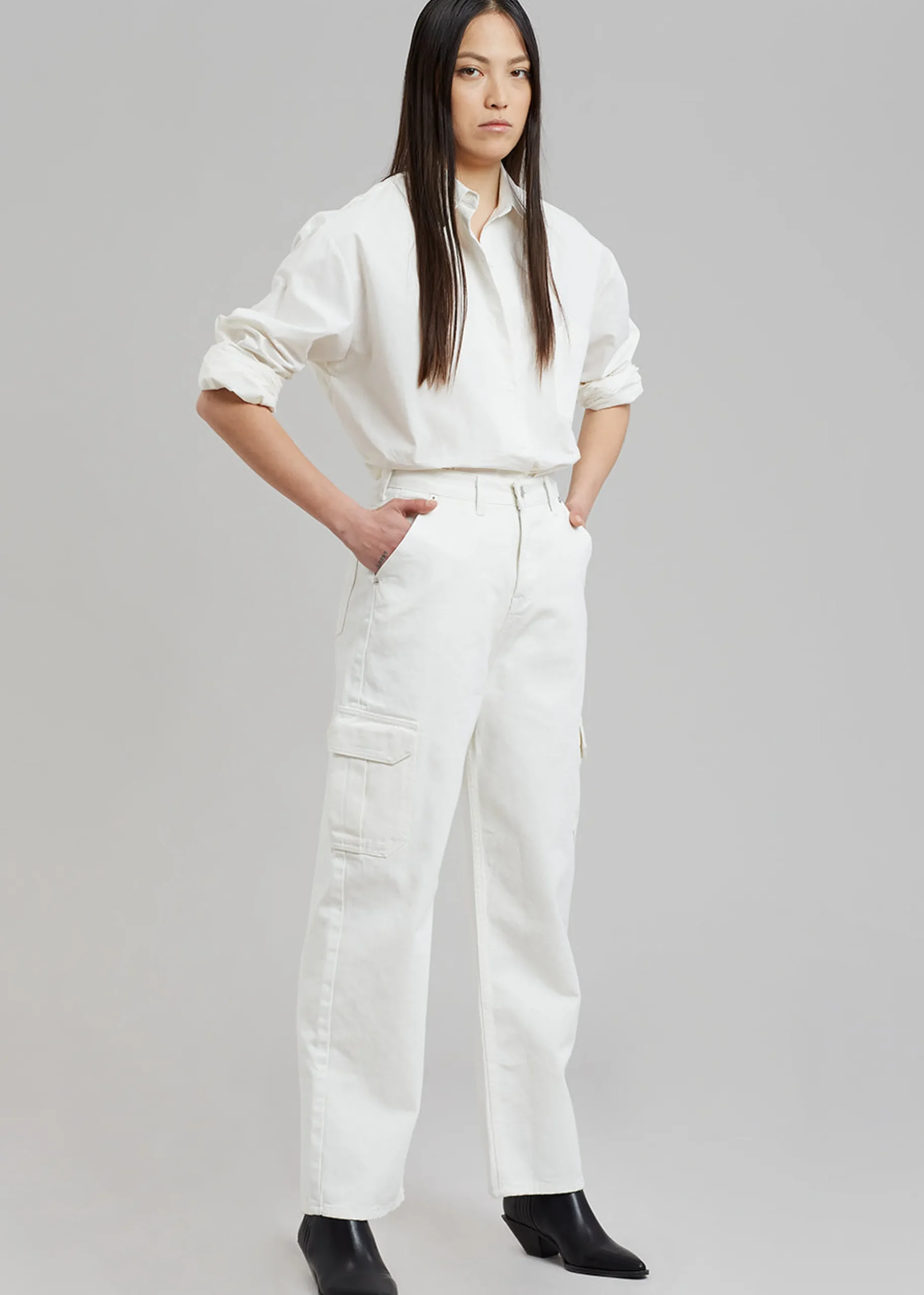 Kai Cargo Denim Pants