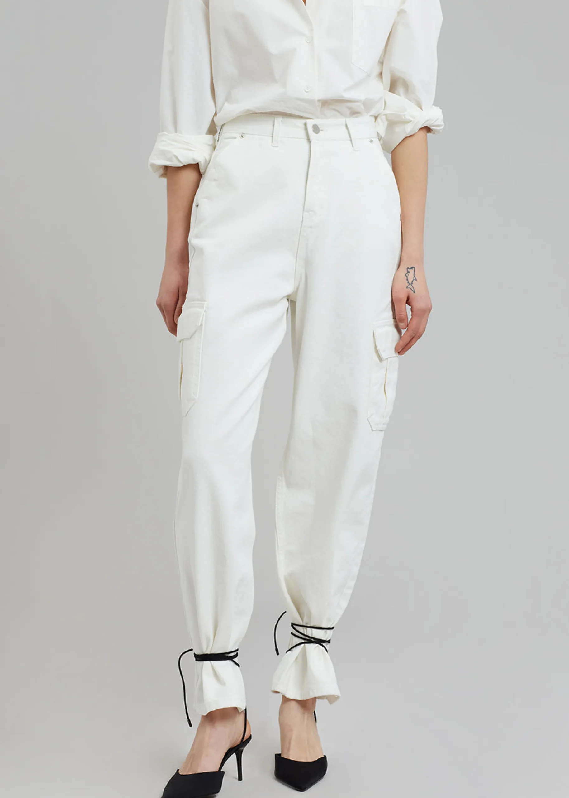 Kai Cargo Denim Pants