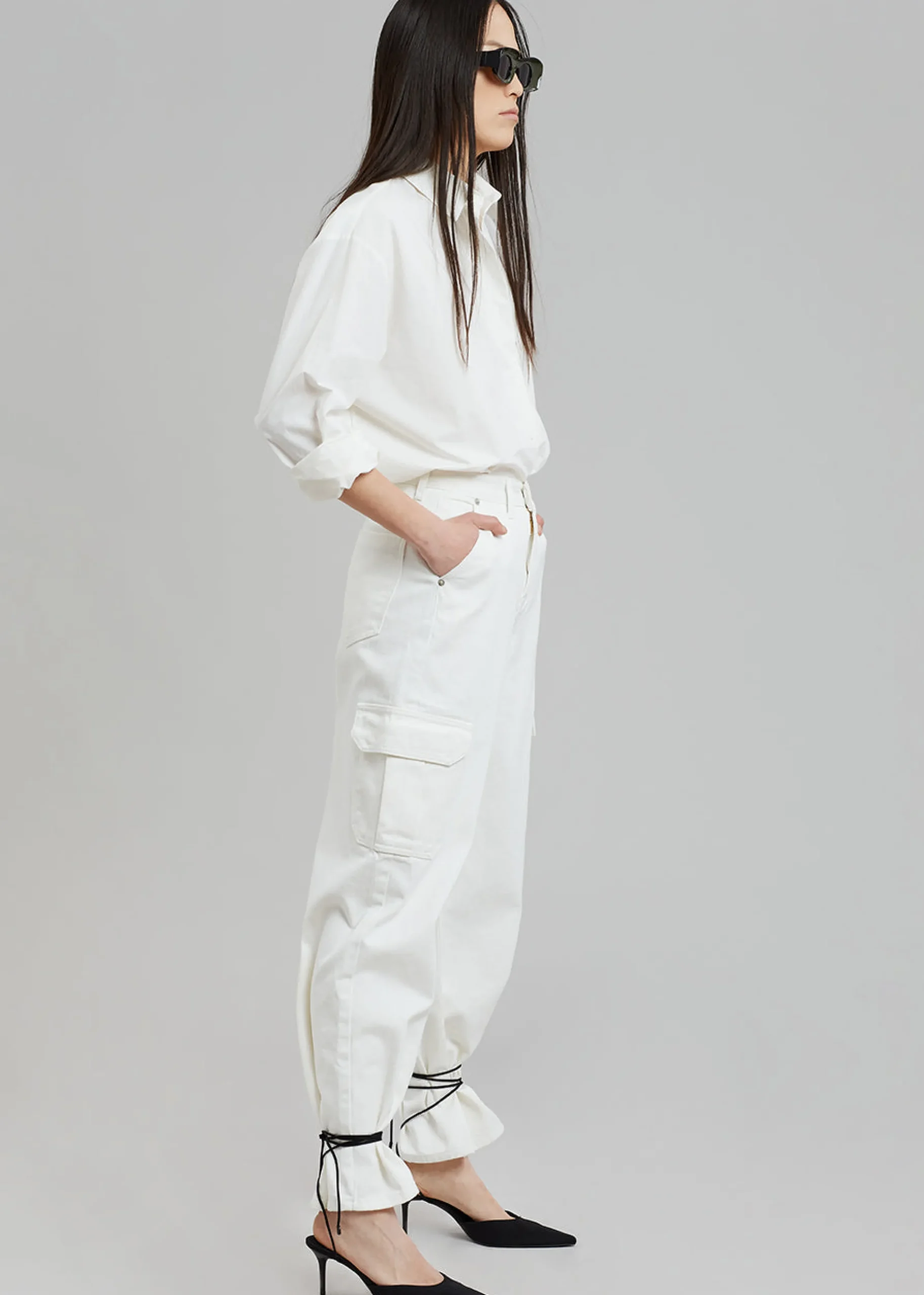 Kai Cargo Denim Pants