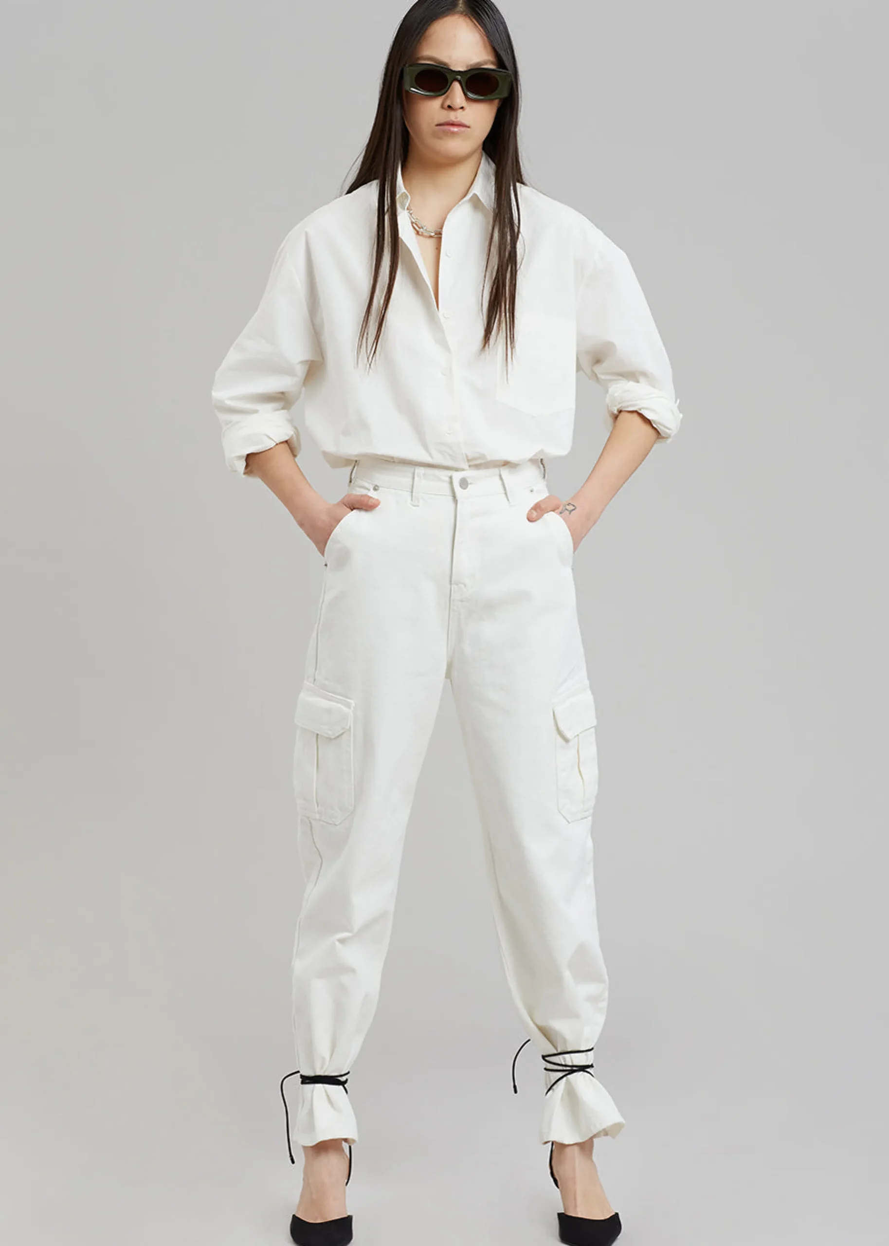 Kai Cargo Denim Pants