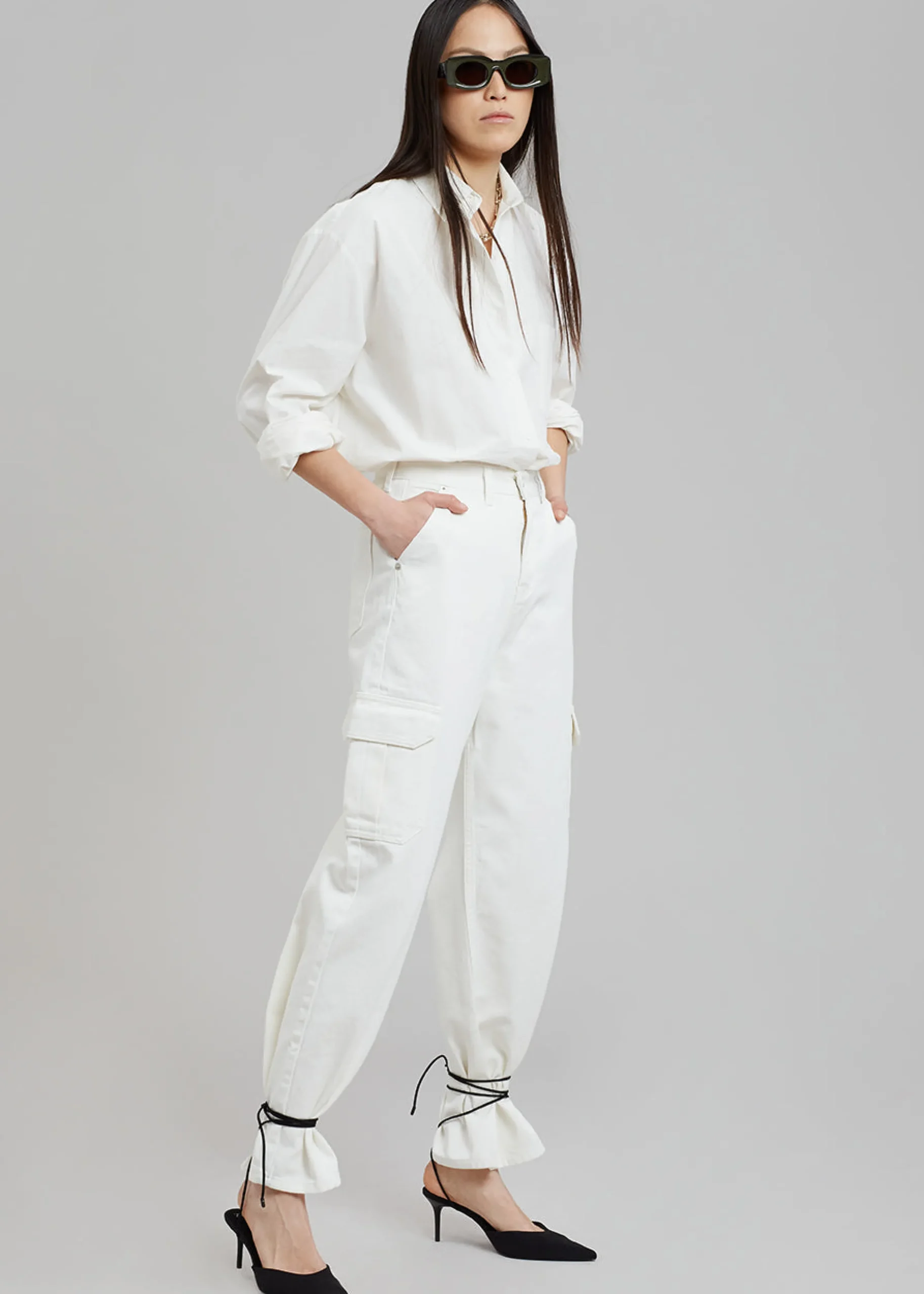 Kai Cargo Denim Pants