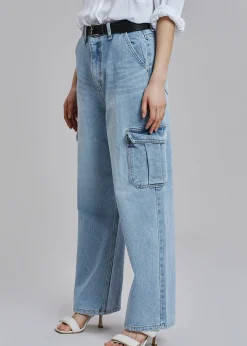 Kai Cargo Denim Pants
