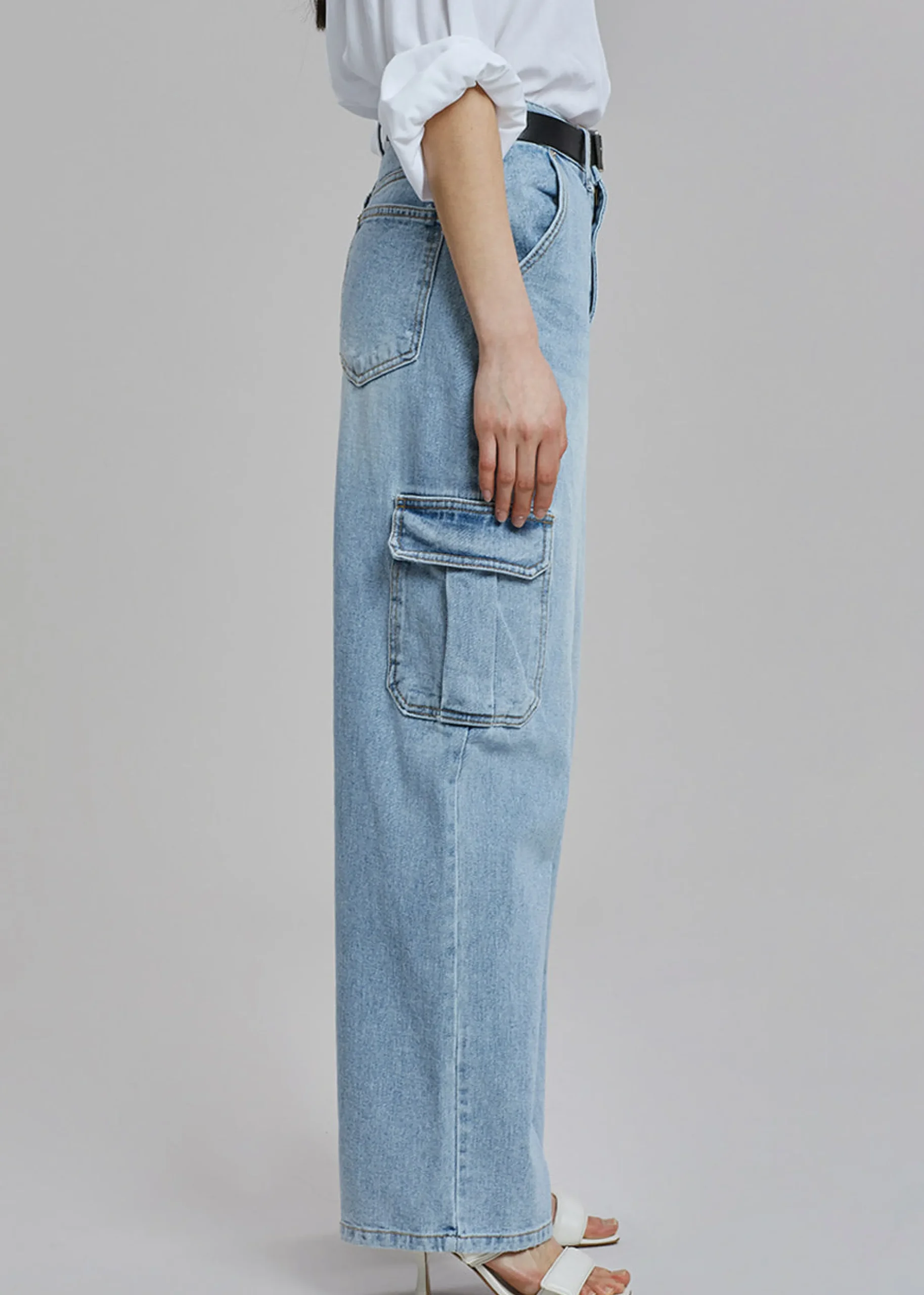 Kai Cargo Denim Pants