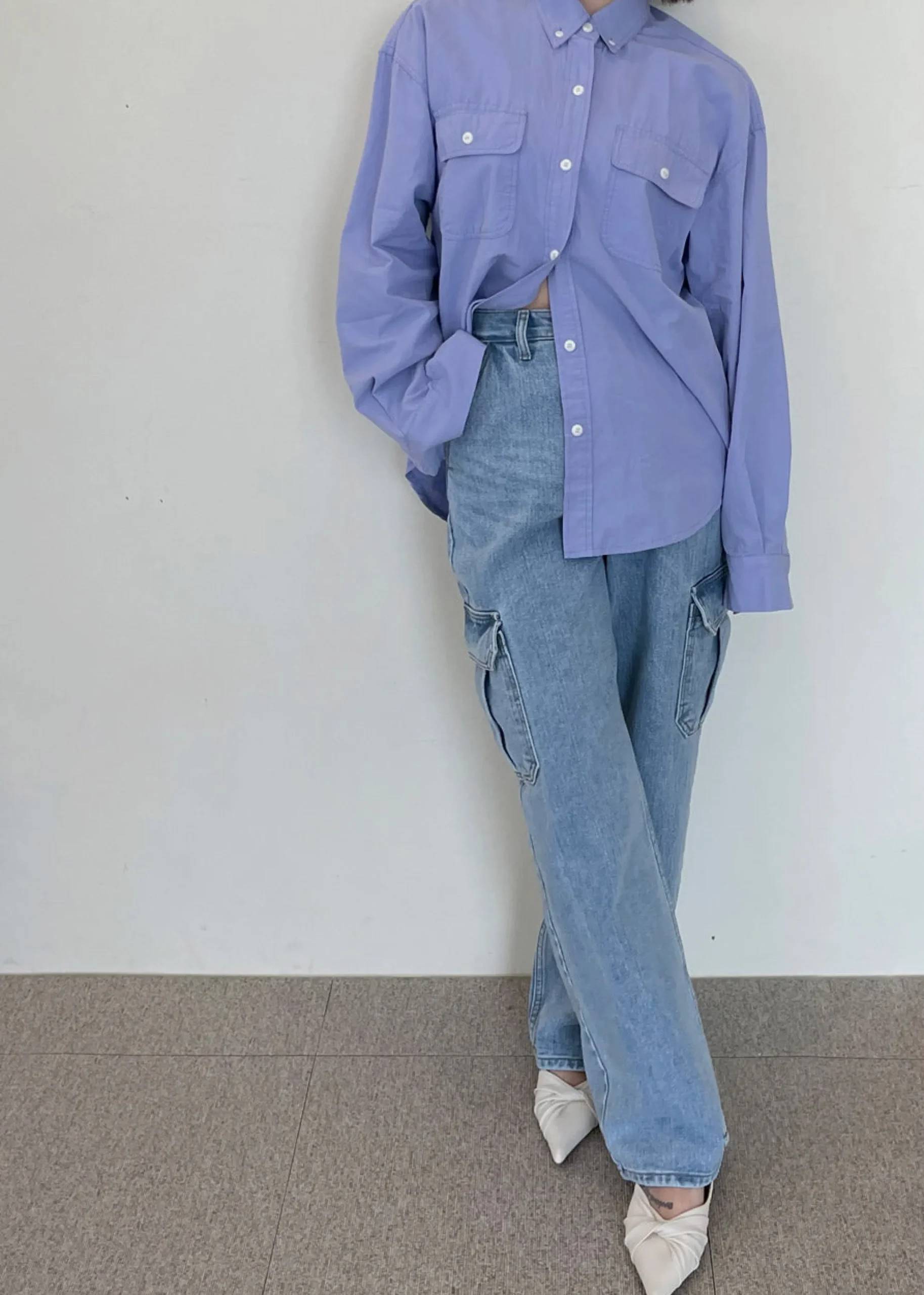 Kai Cargo Denim Pants