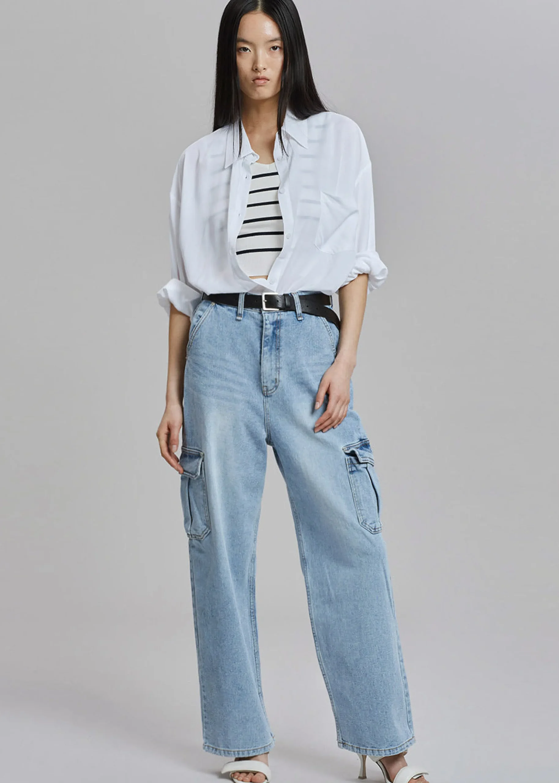 Kai Cargo Denim Pants