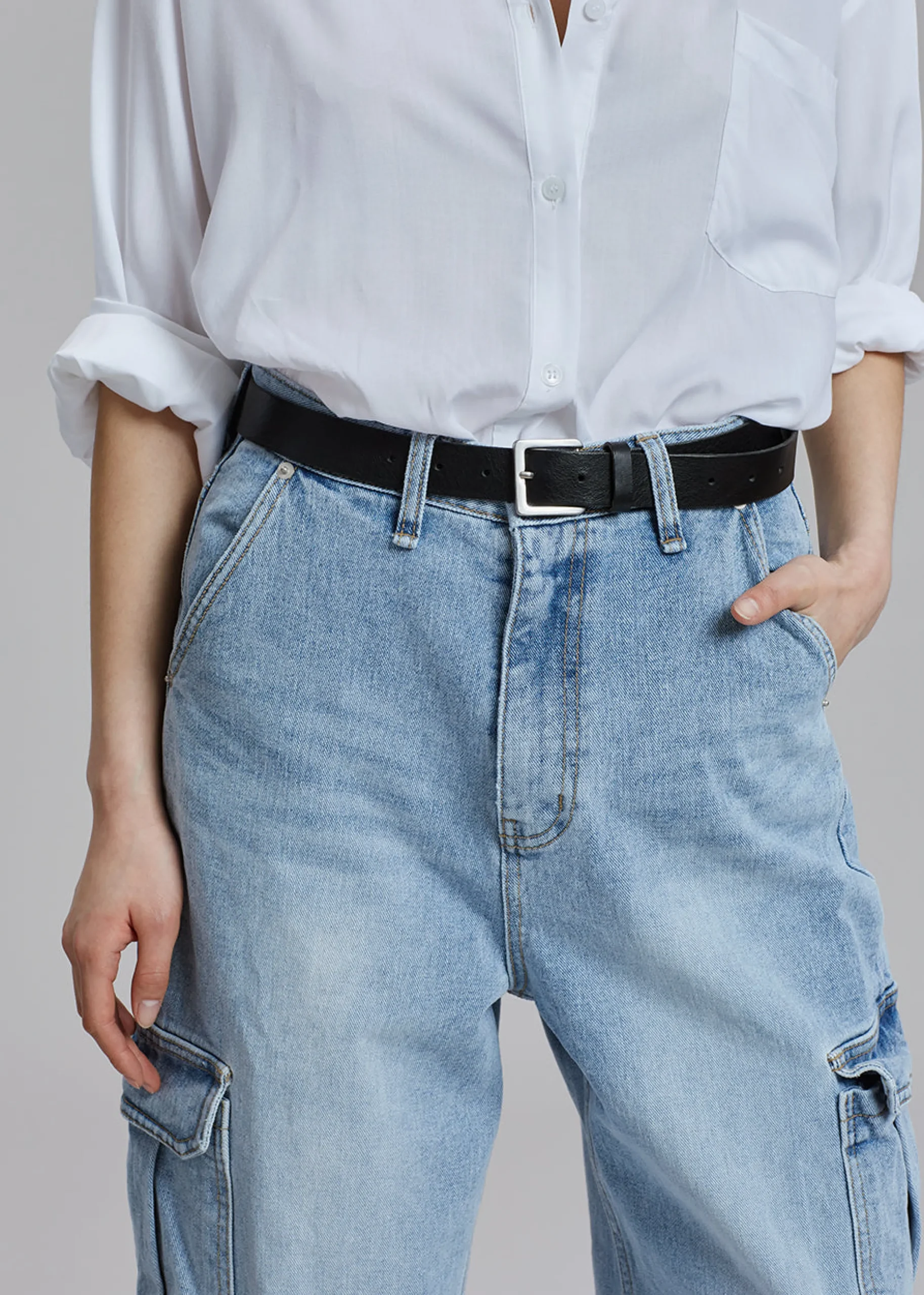 Kai Cargo Denim Pants