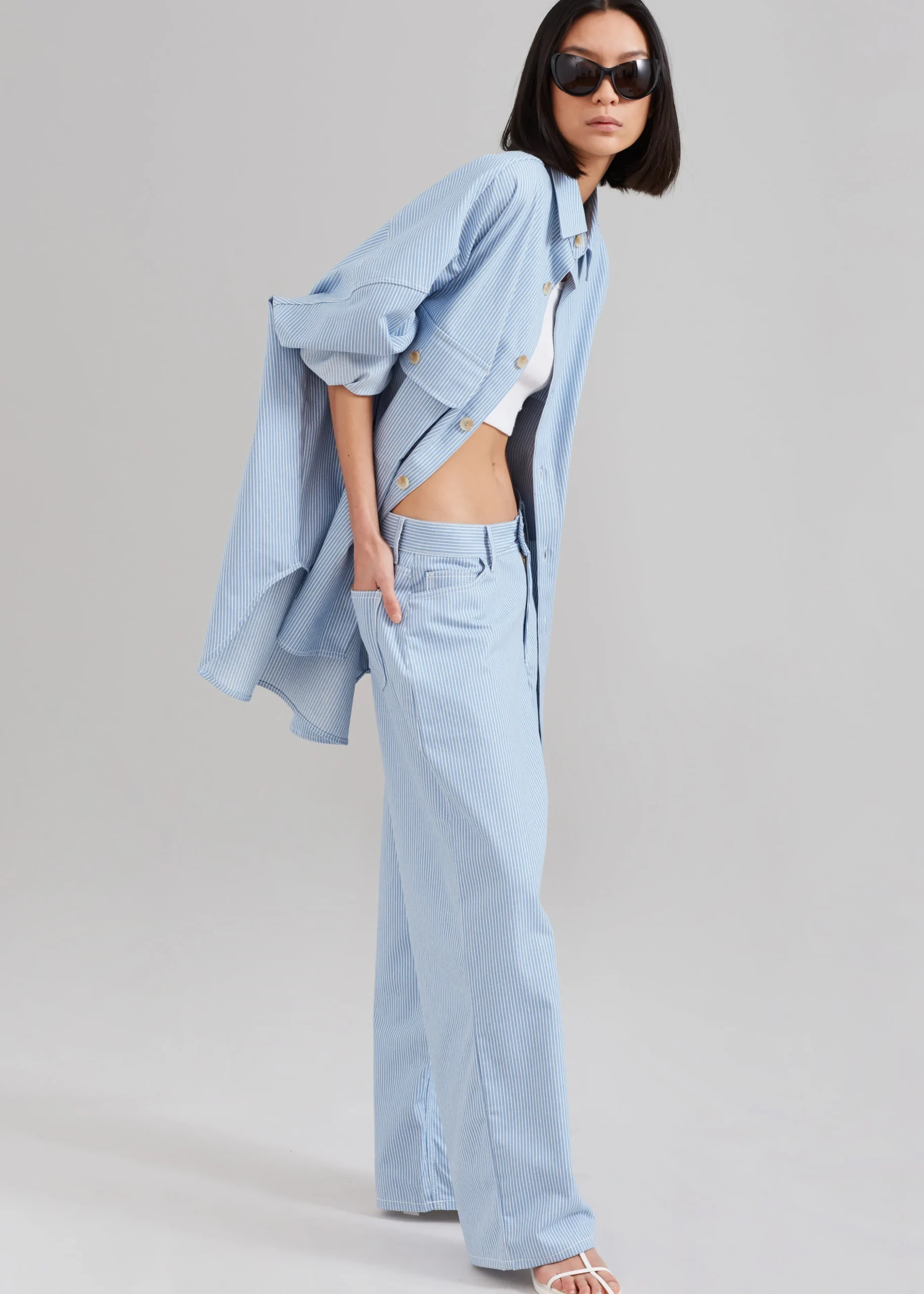 Kaline Light Blue Pants