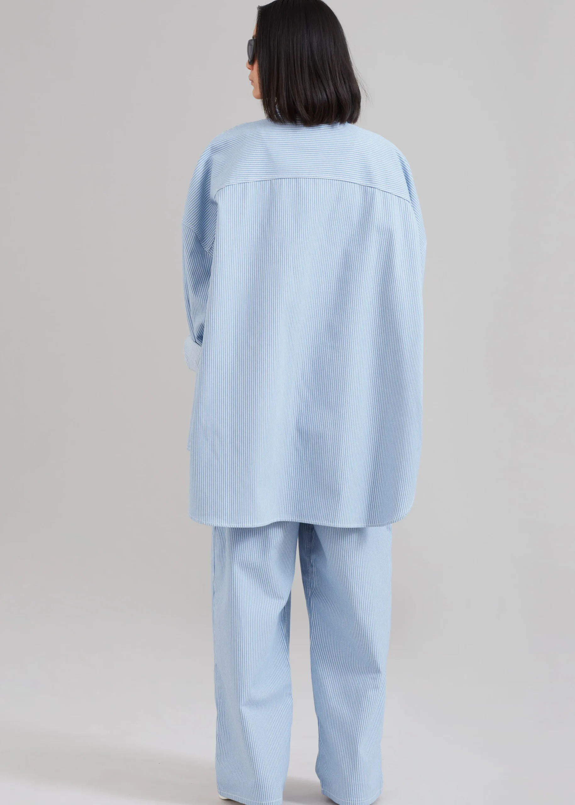 Kaline Light Blue Pocket Shirt