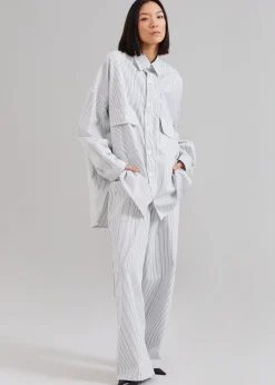 Kaline White Pocket Shirt