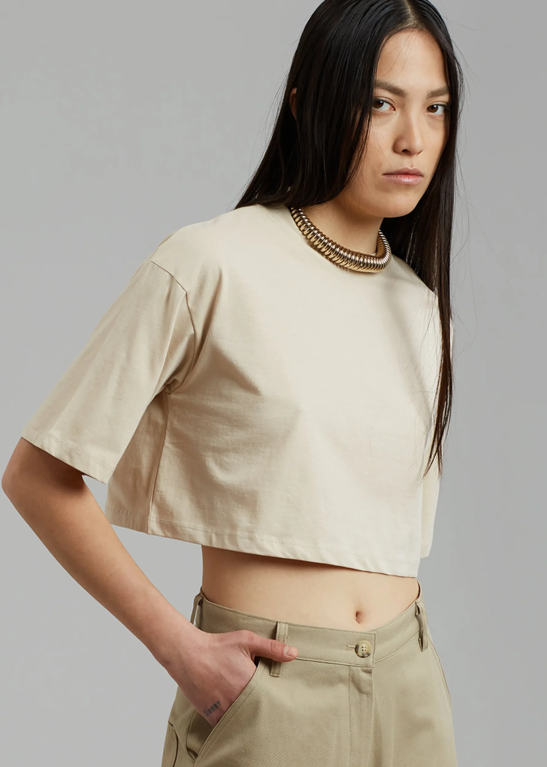 Karina Cropped T-Shirt
