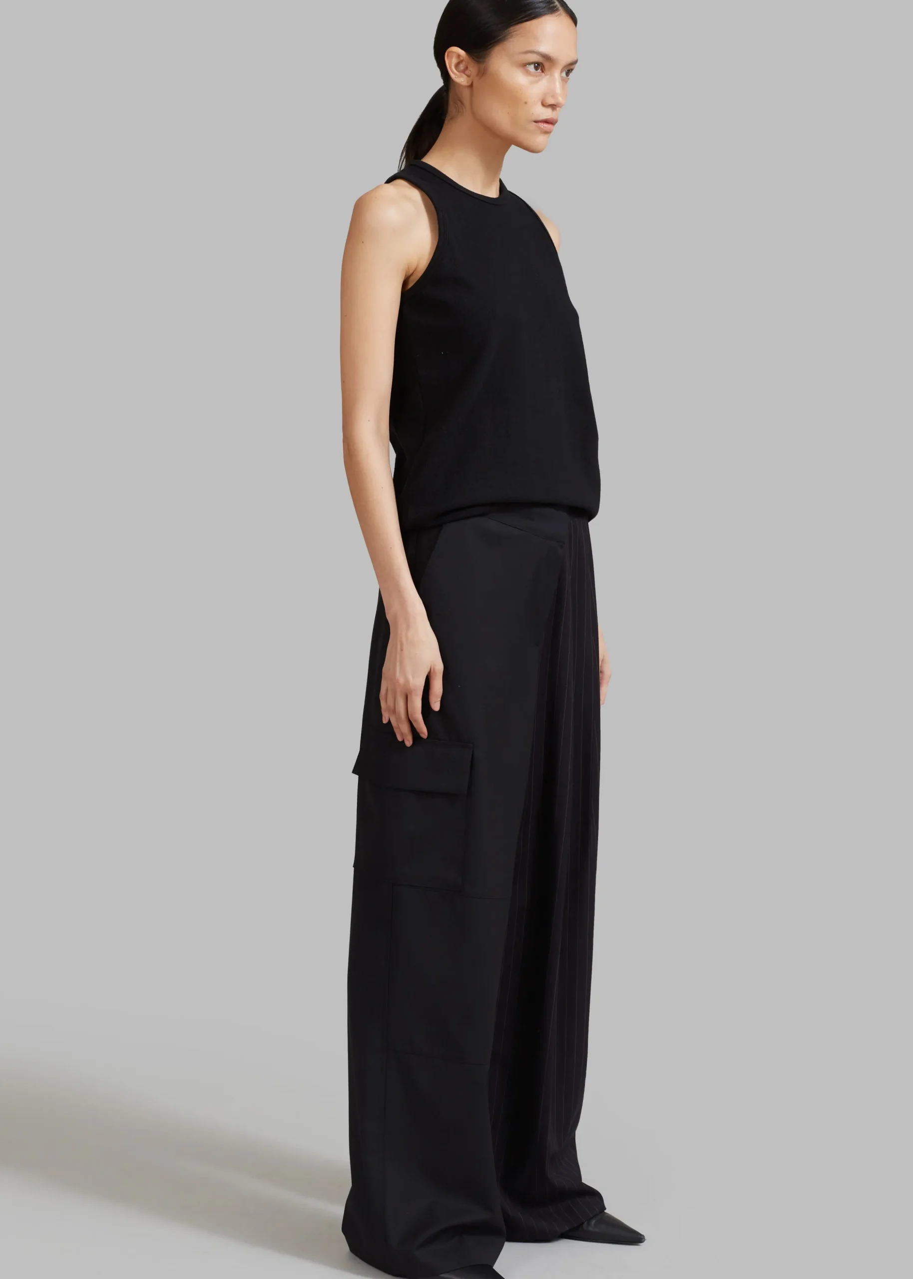 Karsyn Contrast Pinstripe Pants
