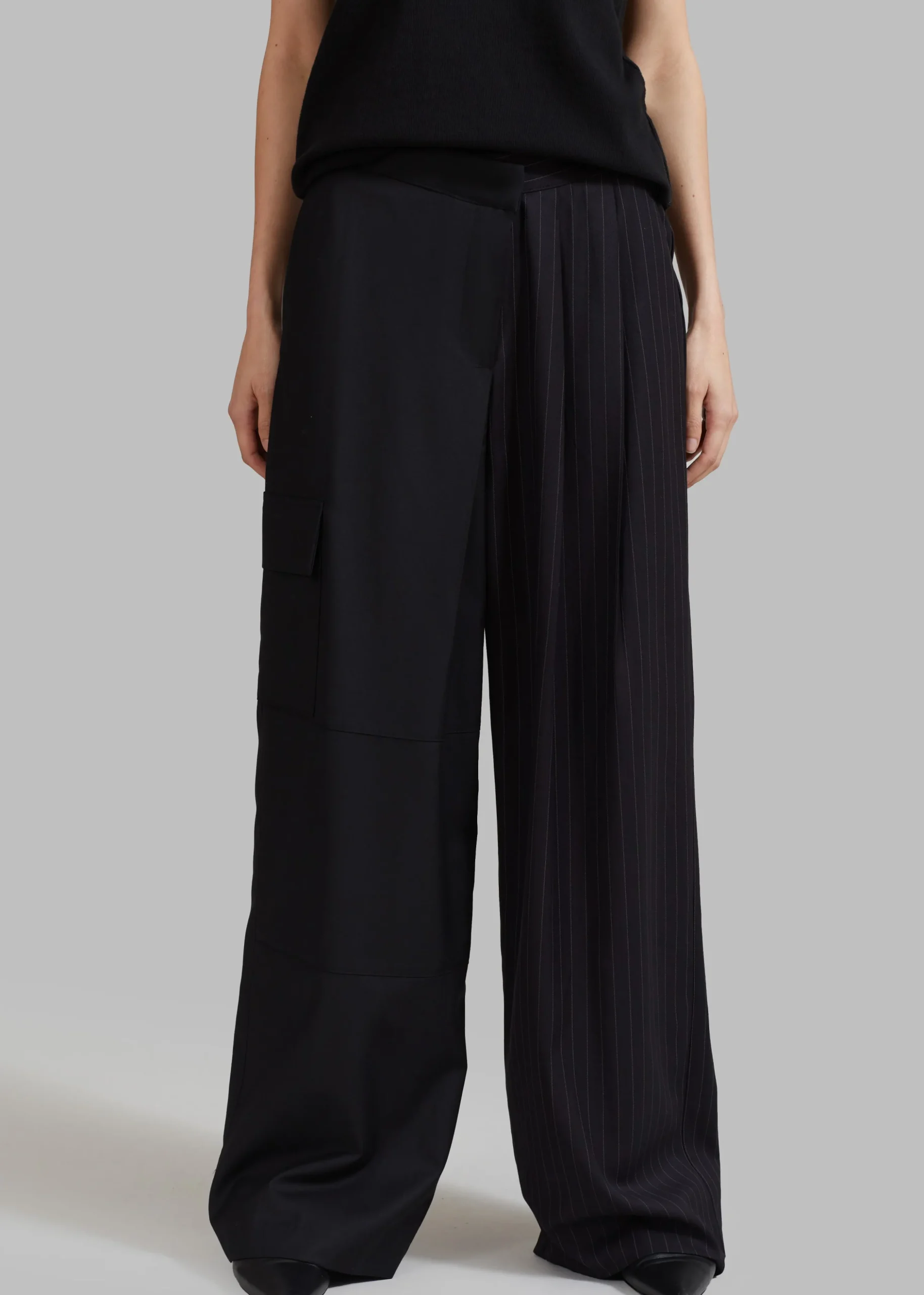 Karsyn Contrast Pinstripe Pants