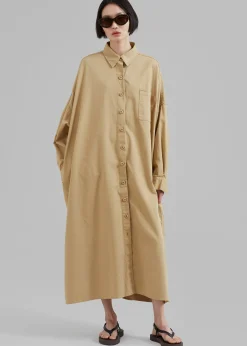 Kason Oversized Shirt Dress