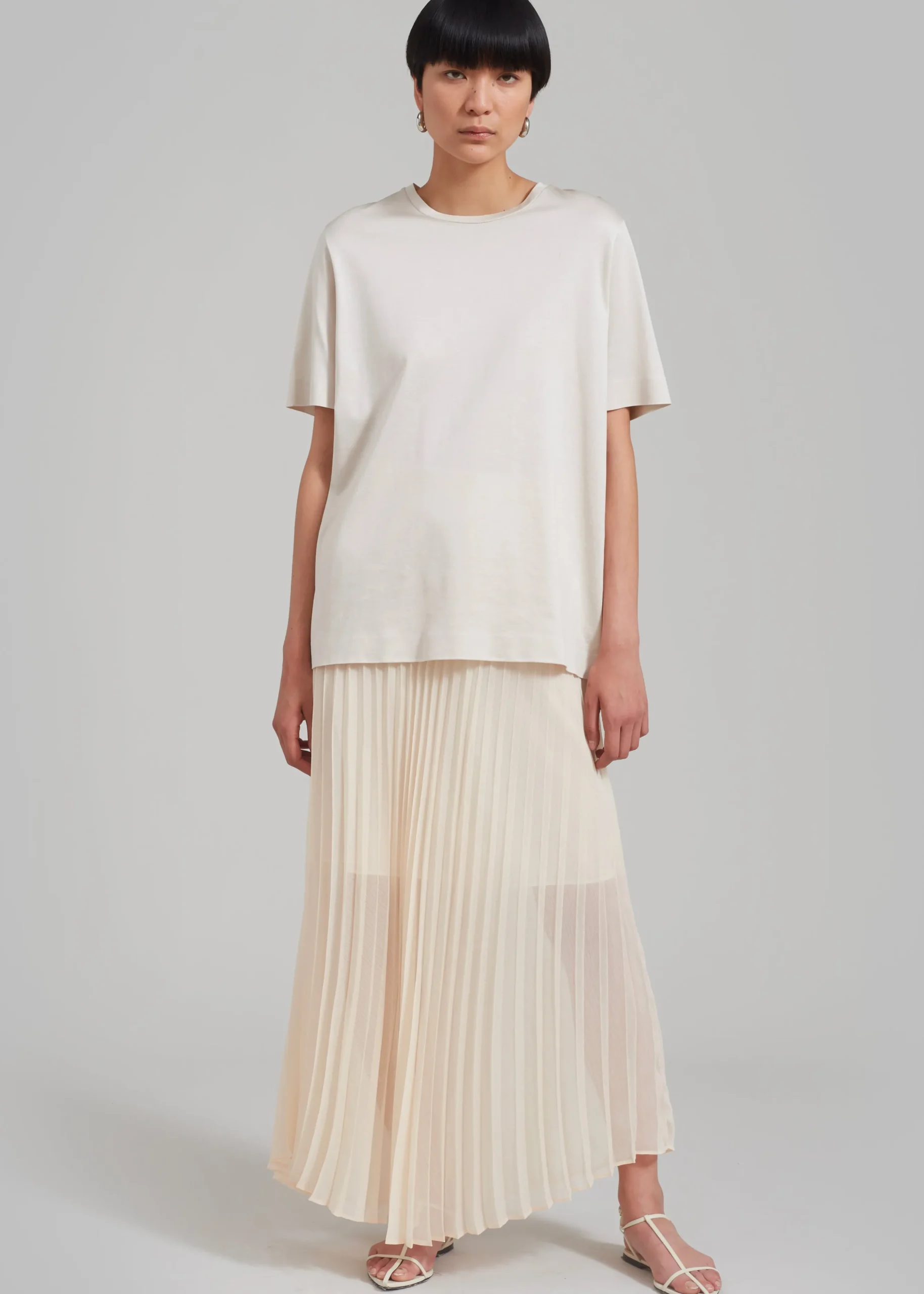 Kaya Pleated Maxi Skirt