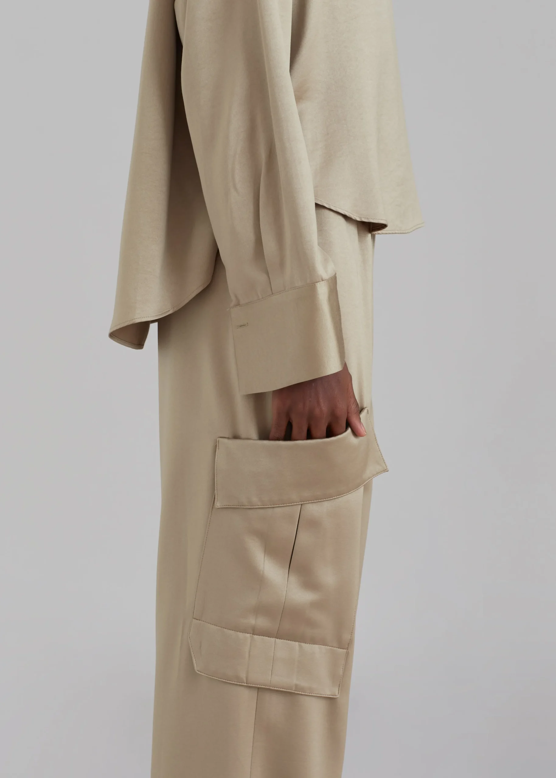 Kemp Silky Cargo Pants