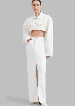 Kett Cropped Denim Jacket