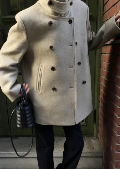 Kimmo Faux Fur Collar Peacoat