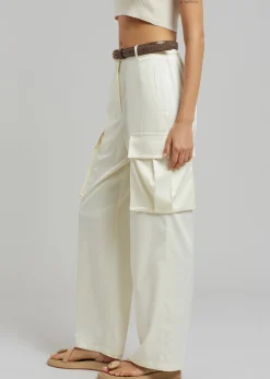 Lauren Silky Cargo Pants