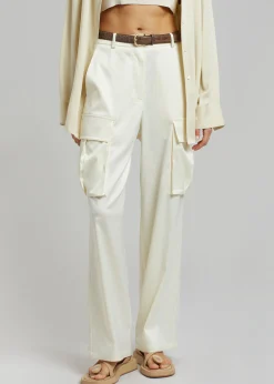 Lauren Silky Cargo Pants