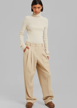 Layton Boiled Wool Suit Pants