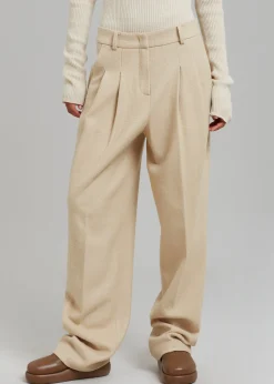 Layton Boiled Wool Suit Pants