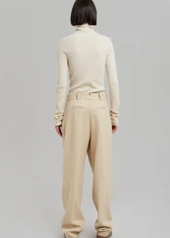 Layton Boiled Wool Suit Pants
