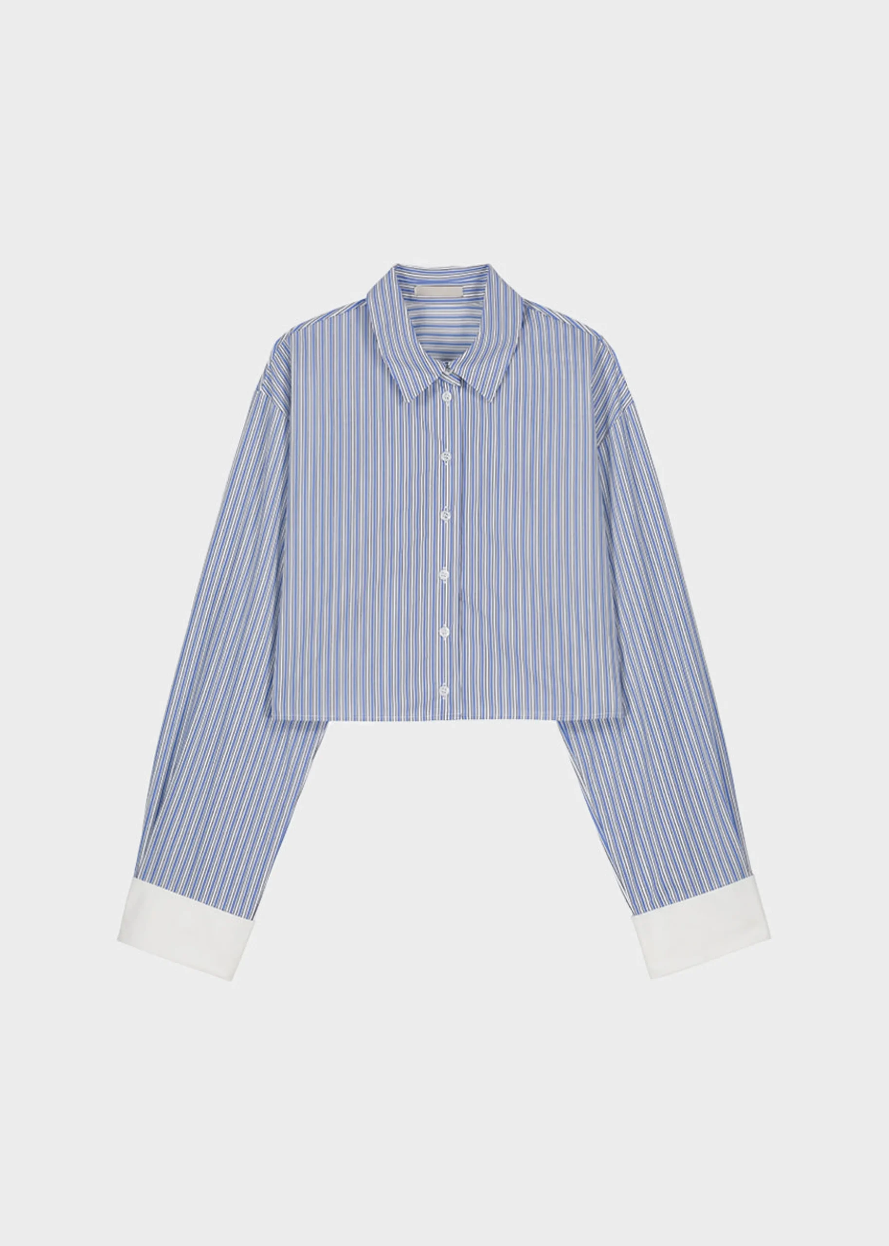 Lil Contrast Cuff Shirt
