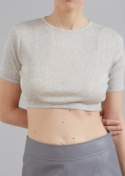 Loulou Studio Adas Cropped Top