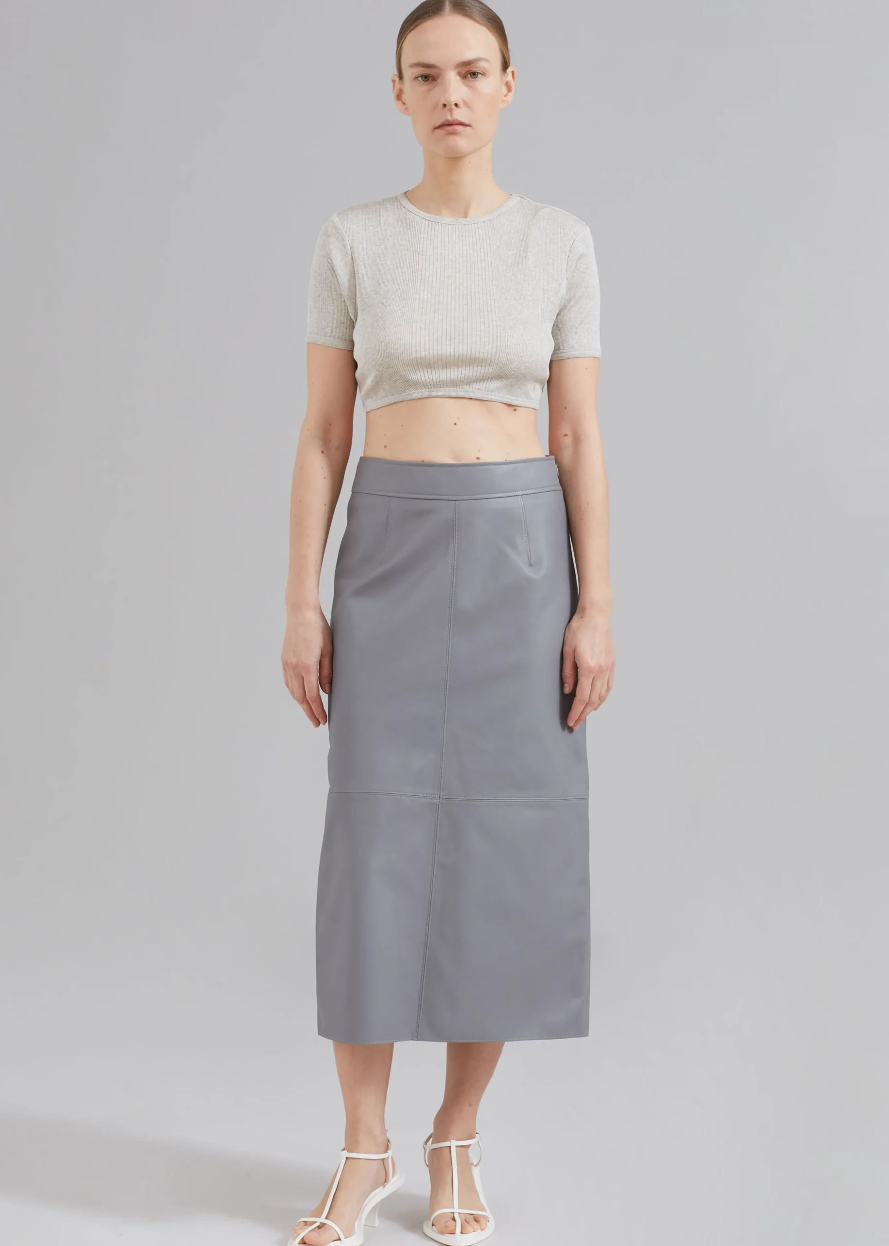 Loulou Studio Adas Cropped Top
