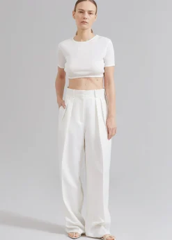 Loulou Studio Adas Cropped Top