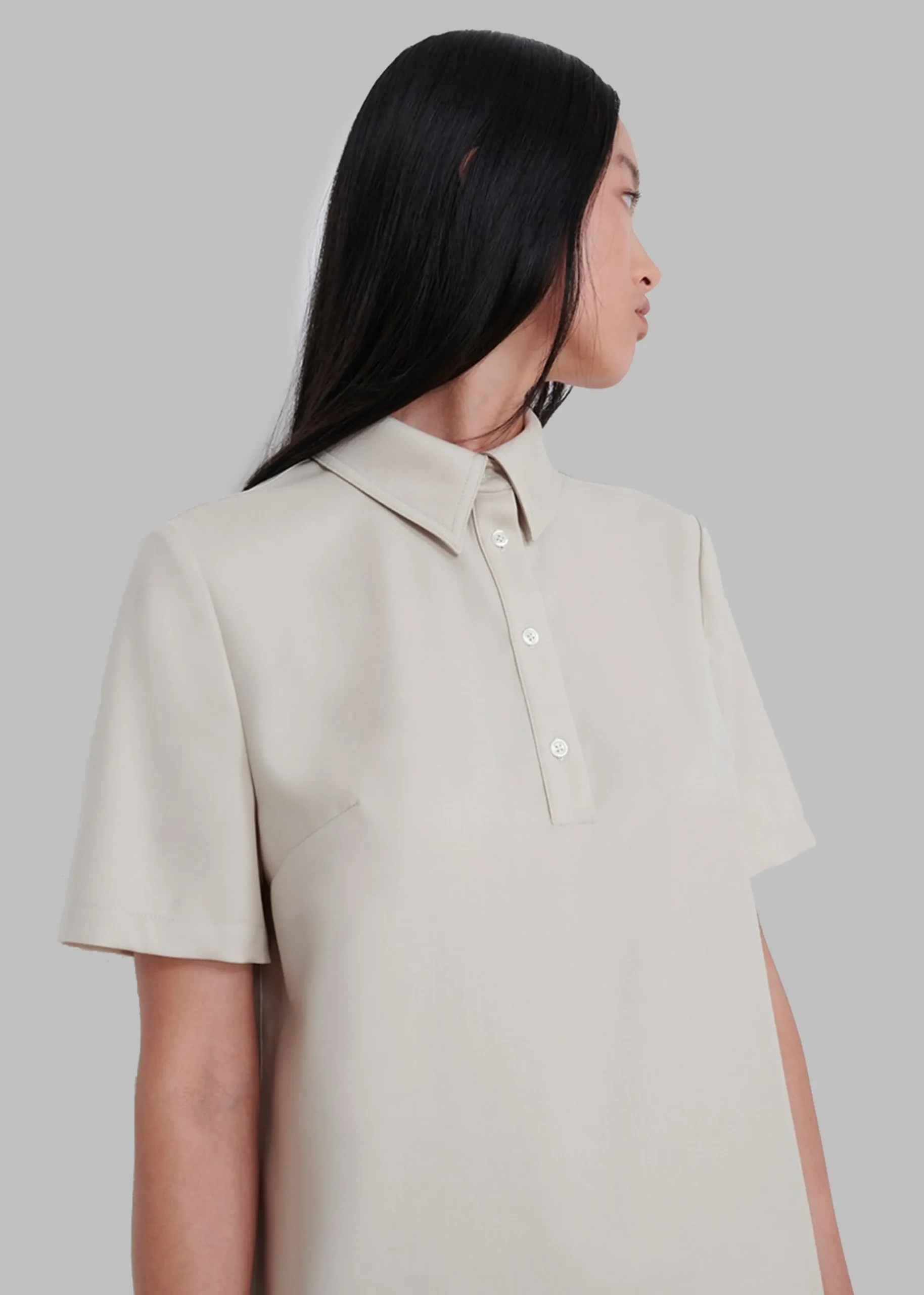 Loulou Studio Bira Polo Shirt Dress