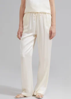 Loulou Studio Soma Silk Pants