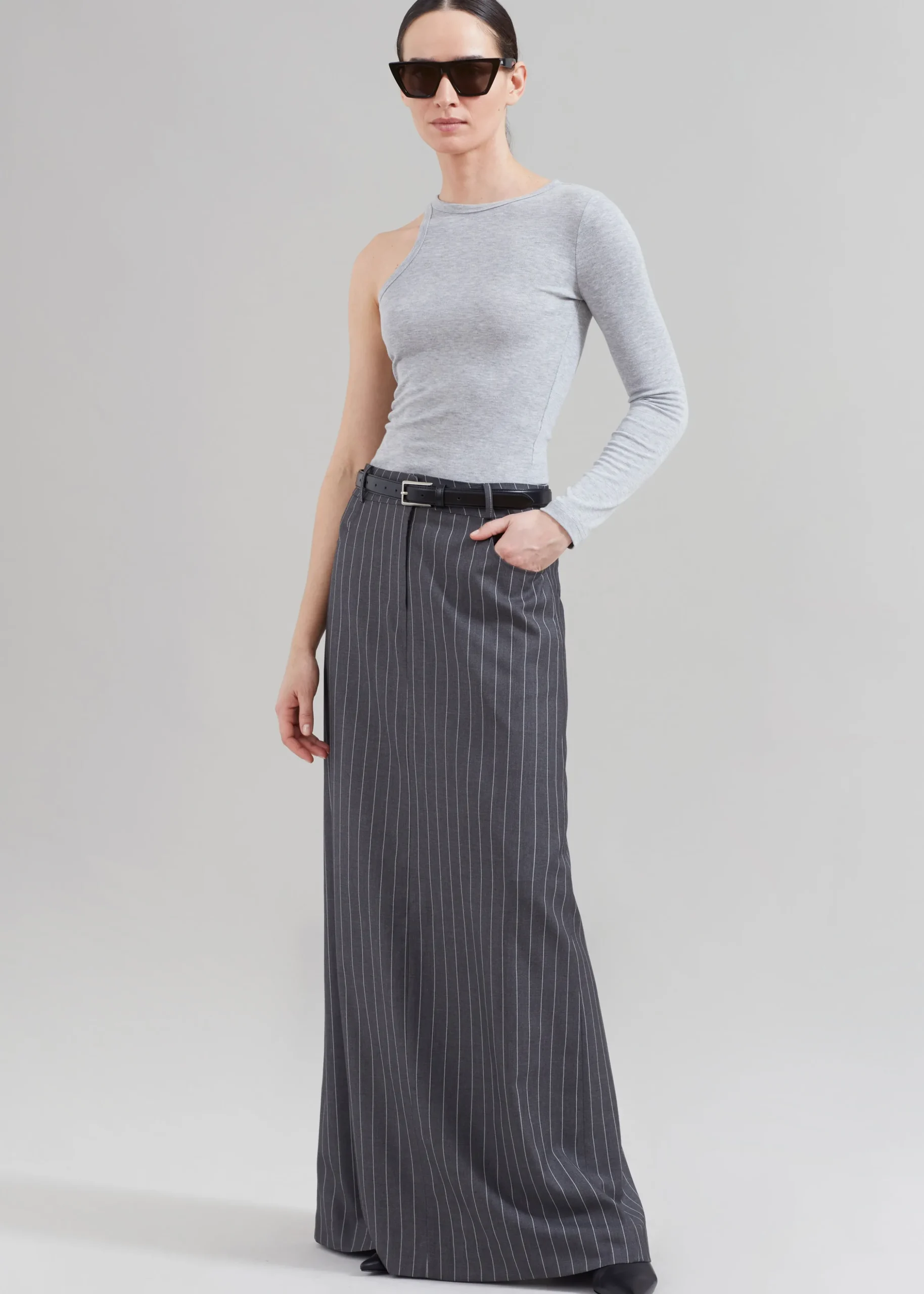 Malvo Long Pencil Skirt