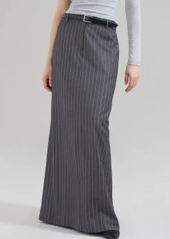 Malvo Long Pencil Skirt
