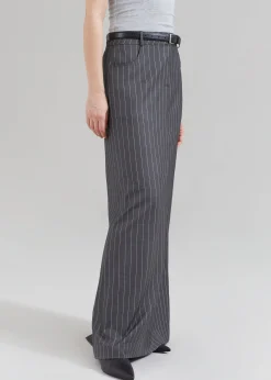 Malvo Long Pencil Skirt