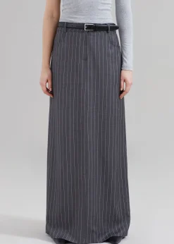 Malvo Long Pencil Skirt