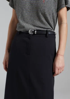 Malvo Long Pencil Skirt